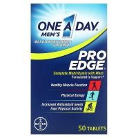 ราคา One-A-Day, Men's Pro Edge, Complete Multivitamin with More, 50 Tablets (OAD-54118)