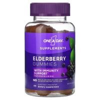ราคา One-A-Day, Supplements, Elderberry, 60 Gummies (OAD-59330)