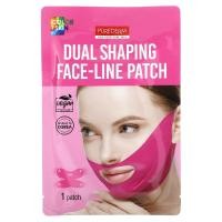 ราคา Purederm, Dual Shaping Face-Line Patch, Pink , 1 Patch (PDM-32092)