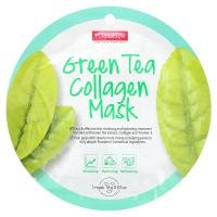 ราคา Purederm, Green Tea Collagen Beauty Mask, 12 Sheets, 0.63 oz (18 g) Each (PDM-18807)