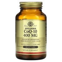 ราคา Solgar, Megasorb โคเอนไซม์คิวเทน ขนาด 400 มก. บรรจุแคปซูลนิ่ม 60 แคปซูล (SOL-00975)