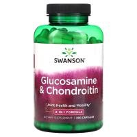 ราคา Swanson, กลูโคซามีนและคอนดรอยติน บรรจุ 200 แคปซูล (SWV-01889)