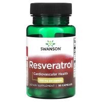 ราคา Swanson, เรสเวอราทรอล ขนาด 500 มก. บรรจุ 30 แคปซูล (SWV-02531)