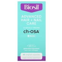 ราคา BioSil, Advanced Hair + Nail Care, 60 Original Capsules (NFB-39054)