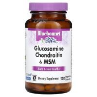 ราคา Bluebonnet Nutrition, Glucosamine Chondroitin & MSM, 120 Vegetable Capsules (BLB-01118)