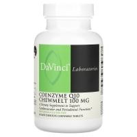 ราคา DaVinci Laboratories of Vermont, Coenzyme Q10 Chewmelt, 100 mg, 60 Easy Dissolve Chewable Tablets (DVI-23986)