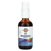 ราคา KAL, B-12 Methylcobalamin, Berry, 2,500 mcg, 2 fl oz (59 ml) (CAL-60458)