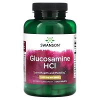 ราคา Swanson, Glucosamine HCl, 1,500 mg, 100 Tablets (SWV-01842)