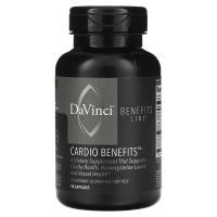 ราคา DaVinci Laboratories of Vermont, Benefits Line, Cardio Benefits, 90 Capsules (DVI-00546)
