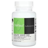 ราคา DaVinci Laboratories of Vermont, Grape Seed-100, 100 mg, 90 Capsules (DVI-27469)