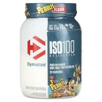 ราคา Dymatize, ISO 100 Hydrolyzed เวย์โปรตีนไอโซเลต 100% รสฟรุตตี้เพบเบิลส์ ขนาด 1.3 ปอนด์ (600 ก.) (DYZ-35420)
