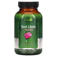 ราคา Irwin Naturals, Steel-Libido สำหรับผู้หญิง บรรจุแคปซูลนิ่มบรรจุของเหลว 75 แคปซูล (IRW-26322)