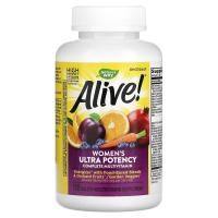 ราคา Nature's Way, Alive! Once Daily, Women's Ultra Potency Complete Multivitamin, 150 Tablets (NWY-13718)