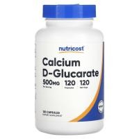 ราคา Nutricost, Calcium D-Glucarate, 500 mg, 120 Capsules (NCS-67380)