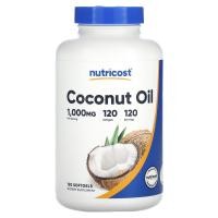 ราคา Nutricost, Coconut Oil, 1,000 mg , 120 Softgels (NCS-00848)