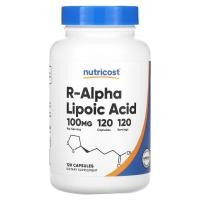 ราคา Nutricost, R-Alpha Lipoic Acid , 100 mg , 120 Capsules (NCS-67400)