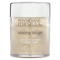 ราคา Physicians Formula, Mineral Wear, Loose Powder, Translucent Light , 0.42 oz (12 g) (PFI-10948)