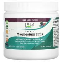 ราคา Pure Essence, Ionic-Fizz, Magnesium Plus, Mixed Berry, 6.03 oz (171 g) (PUR-03108)