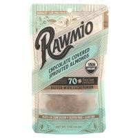 ราคา Rawmio, Chocolate Covered Sprouted Almonds, 2 oz (56.7 g) (RMO-46437)