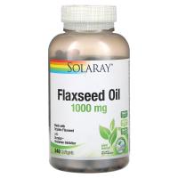 ราคา Solaray, Flaxseed Oil, 333 mg, 240 Softgels (SOR-00807)