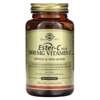 ราคา Solgar, Ester-C Plus, Vitamin C, 1,000 mg, 100 Capsules (SOL-00694)