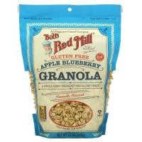 ราคา Bob's Red Mill, Gluten Free Granola, Apple Blueberry, 12 oz (340 g) (BRM-00365)