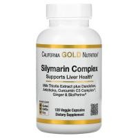 ราคา California Gold Nutrition, ซิลิมารินคอมเพล็กซ์ มีสารสกัดจากมิลค์ ทิสเซิลและแดนดิไลออน, อาร์ติโชก, Curcumin C3 Complex®, ขิง และ BioPerine® บรรจุ แคปซูลผัก 120 แคปซูล (CGN-00956)