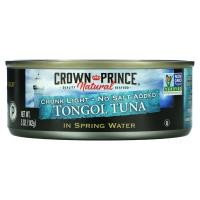 ราคา Crown Prince Natural, ทูน่าน้ำลึกชนิดก้อนในน้ำแร่ธรรมชาติ ไม่ใส่เกลือ ขนาด 5 ออนซ์ (142 ก.) (CPN-00877)
