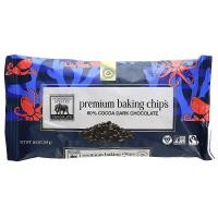 ราคา Endangered Species Chocolate, Premium Baking Chips, Dark Chocolate, 60% Cocoa, 10 oz (285 g) (SPC-40004)