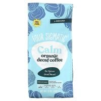ราคา Four Sigmatic, Calm, Organic Coffee with Reishi & Chaga Mushrooms, Ground, Medium Roast, Decaf , 12 oz (340 g) (FSM-02053)