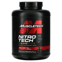 ราคา MuscleTech, Nitro Tech เวย์โกลด์ 100% รสดับเบิ้ลริชช็อกโกแลต ขนาด 5.03 ปอนด์ (2.28 กก.) (MSC-71049)