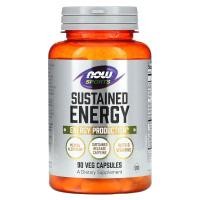 ราคา NOW Foods, Sustained Energy, 90 Veg Capsules (NOW-01995)