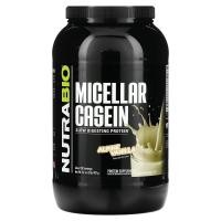 ราคา NutraBio, Micellar Casein, Alpine Vanilla , 2 lb (907 g) (NRB-24990)