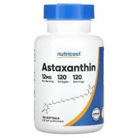 ราคา Nutricost, Astaxanthin, 12 mg, 120 Softgels (NCS-93770)