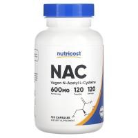 ราคา Nutricost, NAC, 600 mg, 120 Capsules (NCS-93766)