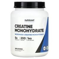 ราคา Nutricost, Performance, Creatine Monohydrate, Unflavored, 2.2 lb (1 kg) (NCS-93123)
