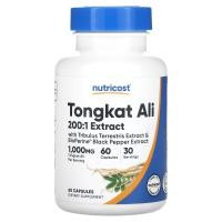 ราคา Nutricost, Tongkat Ali, 500 mg, 60 Capsules (NCS-93637)