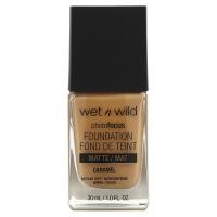 ราคา wet n wild, PhotoFocus Foundation, Matte, Caramel, 1 fl oz (30 ml) (WNW-53743)