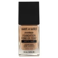ราคา wet n wild, PhotoFocus Foundation, Matte, Classic Beige, 1 fl oz (30 ml) (WNW-53713)