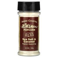 ราคา Amish Country Popcorn, Popcorn Seasoning, Sea Salt & Caramel , 6.5 oz (184 g) (AYP-31860)