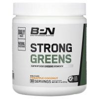 ราคา Bare Performance Nutrition, Strong Greens, Superfood Greens Powder, Pineapple Coconut, 7.7 oz (218 g) (BPU-00445)
