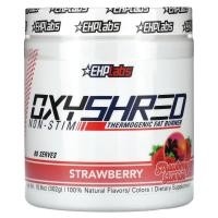 ราคา EHPlabs, OxyShred, Non-Stim, Thermogenic Fat Burner, Strawberry Sunrise , 10.6 oz (302 g) (EHL-18278)