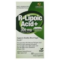 ราคา Genceutic Naturals, R-Lipoic Acid+ ขนาด 300 มก. บรรจุแคปซูลมังสวิรัติ 60 แคปซูล (GNT-00105)