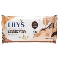 ราคา Lily's Sweets, Baking Chips, White Chocolate Style, 9 oz (255 g) (LLS-46109)