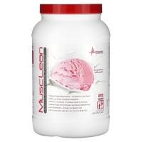 ราคา Metabolic Nutrition, MuscLean, Lean Muscle Weight Gainer, Strawberry Milkshake, 2.5 lb (MTB-25734)