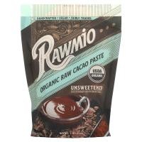 ราคา Rawmio, Organic Raw Cacao Paste, Unsweetened , 1 lb (16 oz) (RMO-46466)