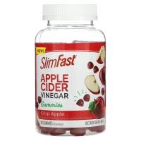 ราคา SlimFast, Apple Cider Vinegar, Crisp Apple, 90 Gummies (SLF-87730)