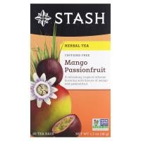 ราคา Stash Tea, Herbal Tea, Mango Passionfruit, Caffeine Free, 20 Tea Bags, 1.3 oz (38 g) (STA-08256)