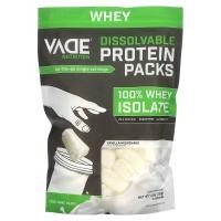 ราคา Vade Nutrition, Dissolvable Protein Packs, 100% Whey Isolate, Vanilla Milkshake, 1.6 lb (720 g) (VAD-00708)