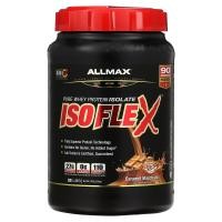 ราคา ALLMAX, Isoflex, 100% Pure Whey Protein Isolate, Caramel Macchiato, 2 lbs (907 g) (AMX-22619)